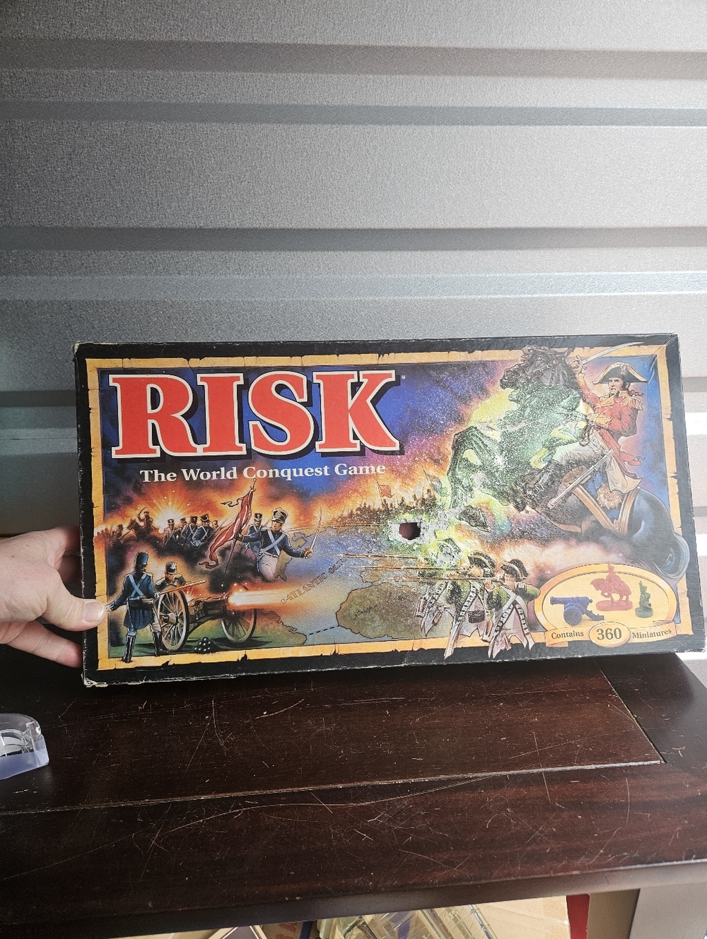 Risk Board Game by Parker Brothers Tri-Fold Board  1993 100 % Complete Vintage